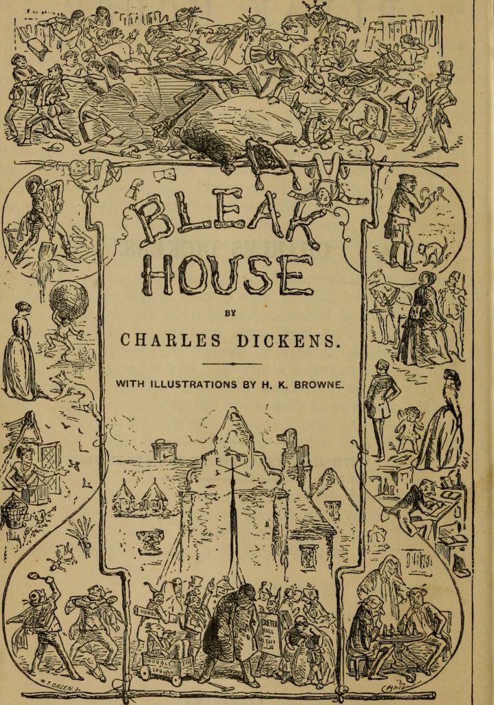 Cover Page for Bleak House by Charles Dickens