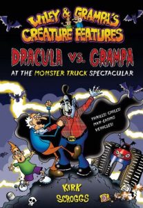Cover of Dracula Vs grampa in the monster truck spectacular
