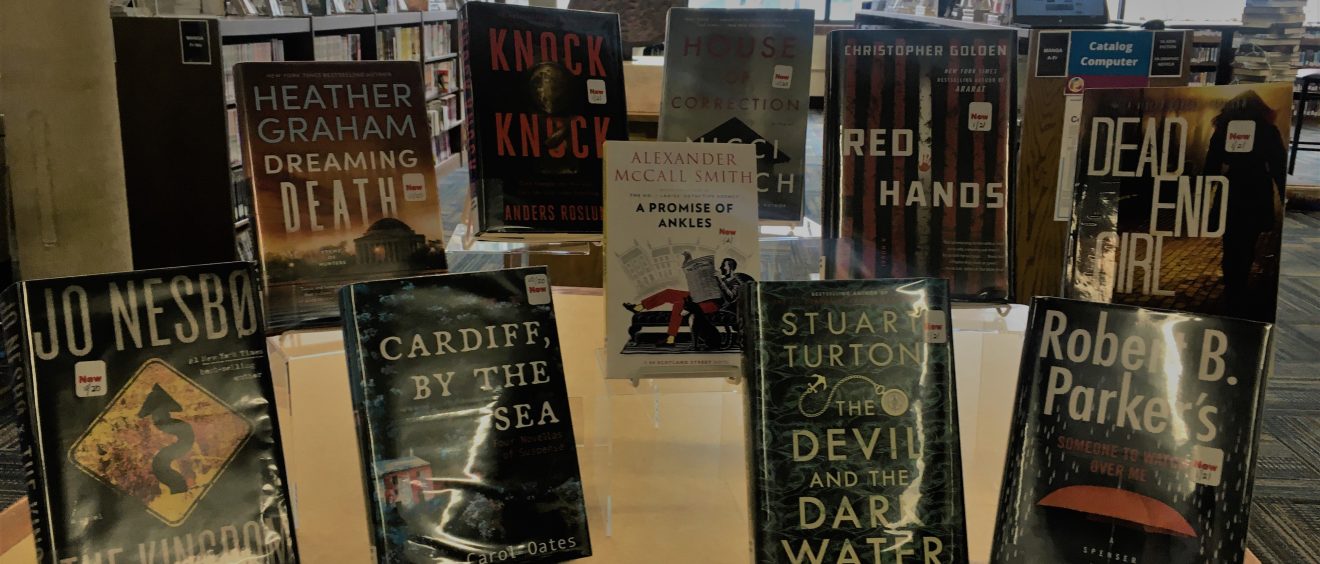 Display of the following book titles